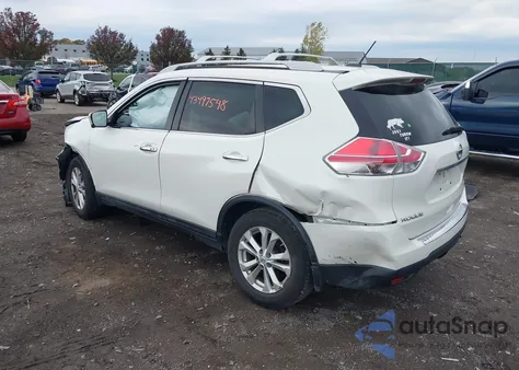 2015 Nissan Rogue Sv из США, поврежденный, VIN 5N1AT2MV4FC891913